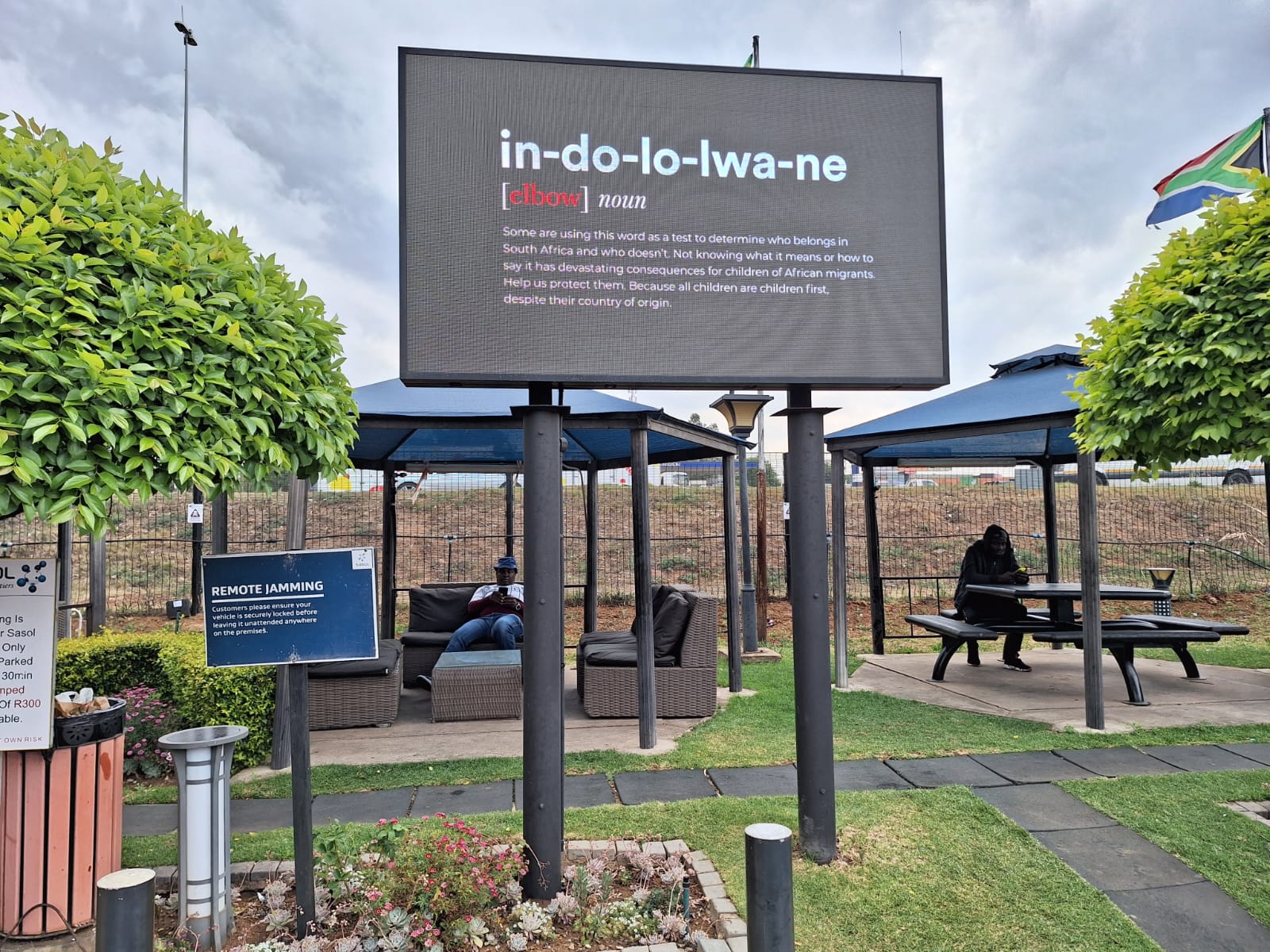Digital Advertising screen
